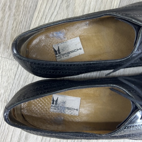 Moreschi Black Leather Oxford main image 5